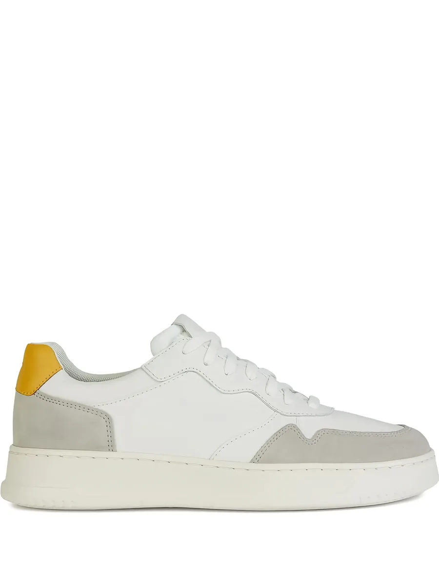 Arvier suede leather panel sneakers 1