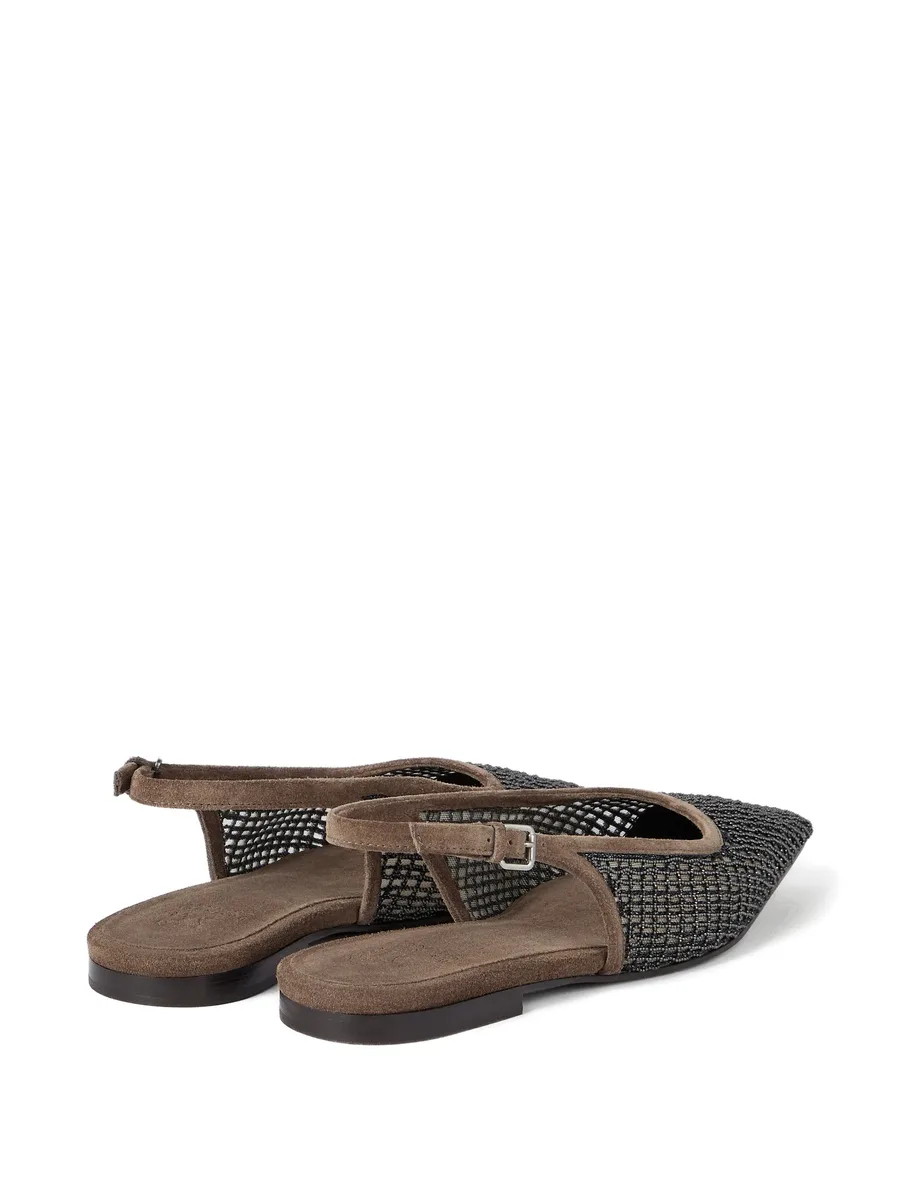 net-embroidery slingback flats 5