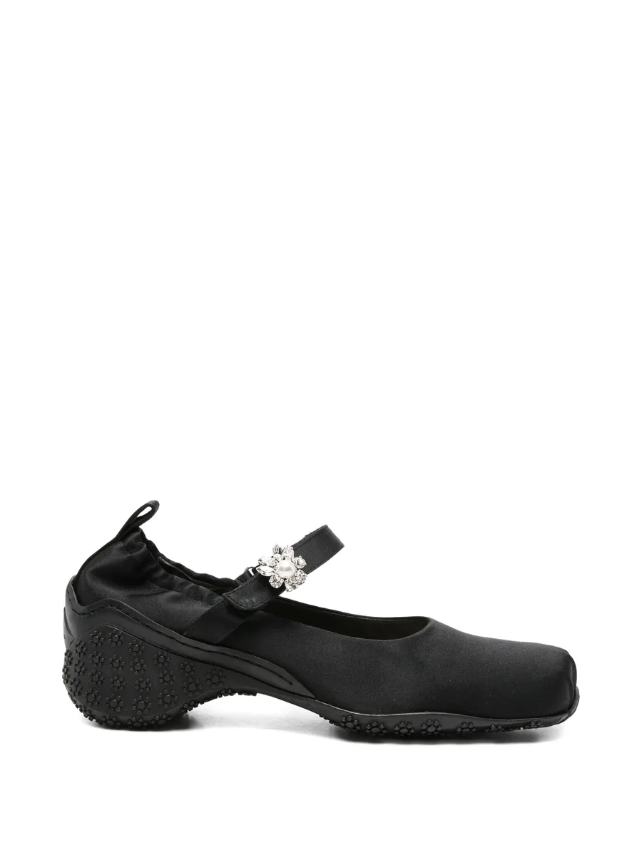 embellishment-strap ballet sneakers 2