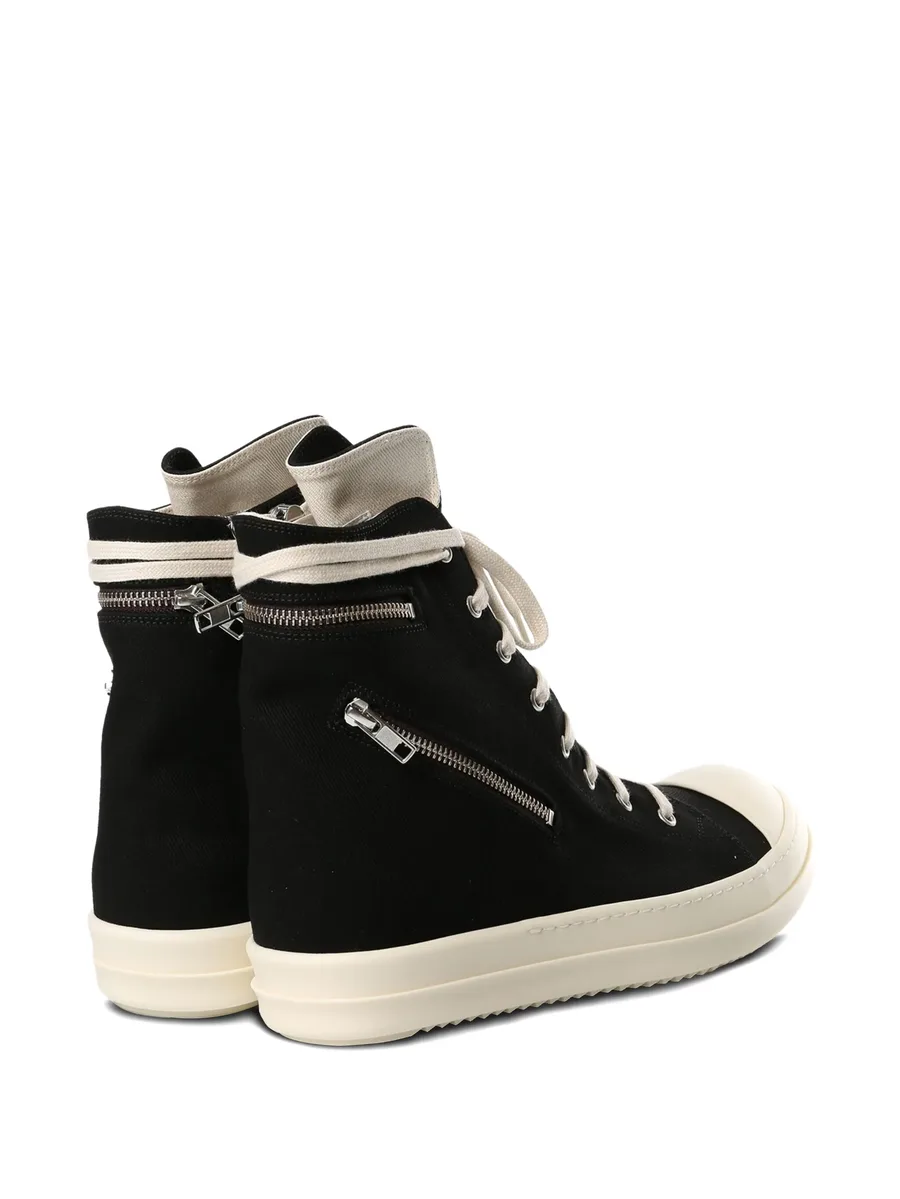 lace-up zip sneakers 5