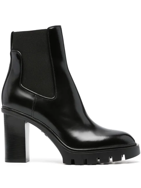 95mm chelsea leather boots