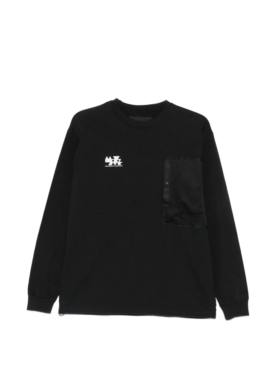 logo-print sweatshirt 1