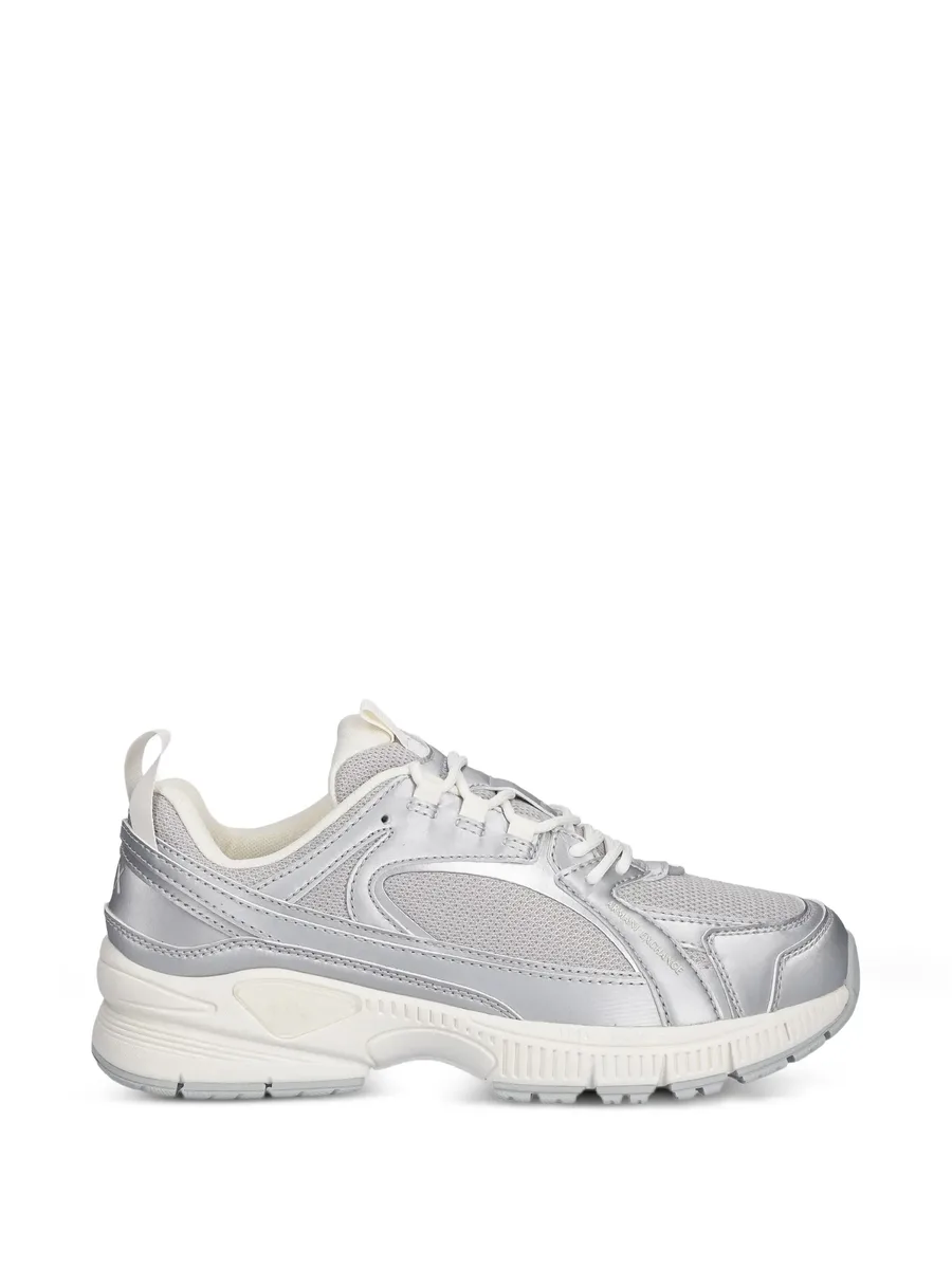 round-toe lace-up sneakers 2