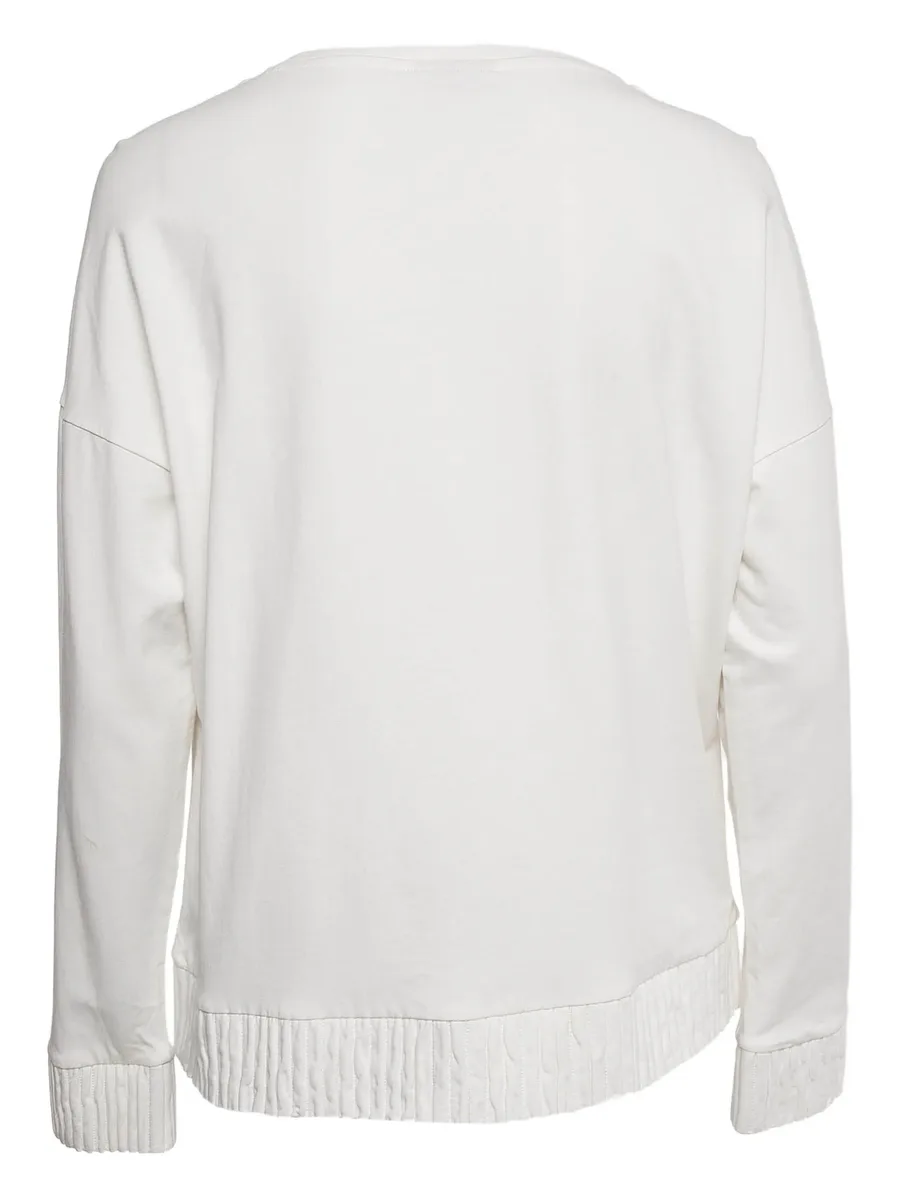 logo-embossed sweatshirt 4