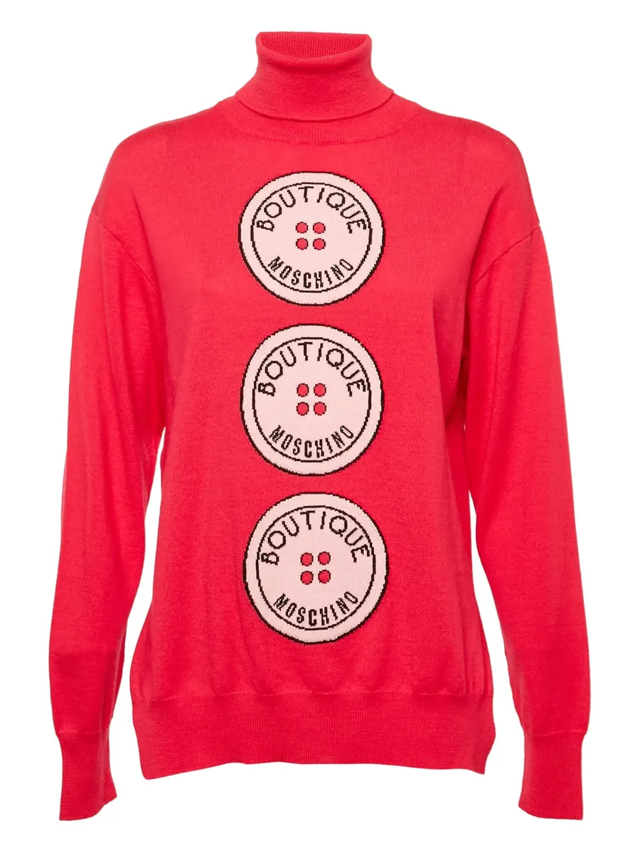 intarsia-motif turtleneck sweater 2