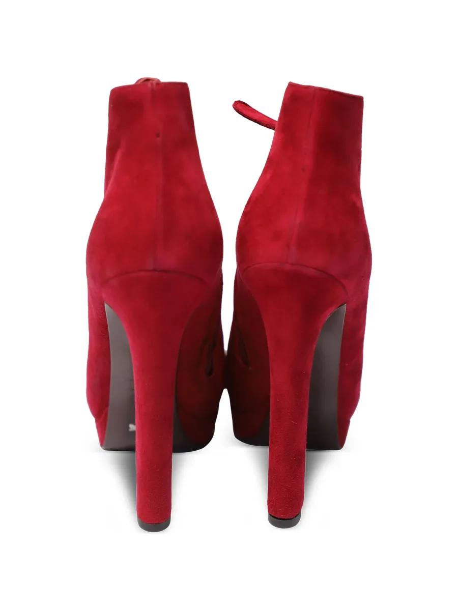 suede platform ankle boots 6