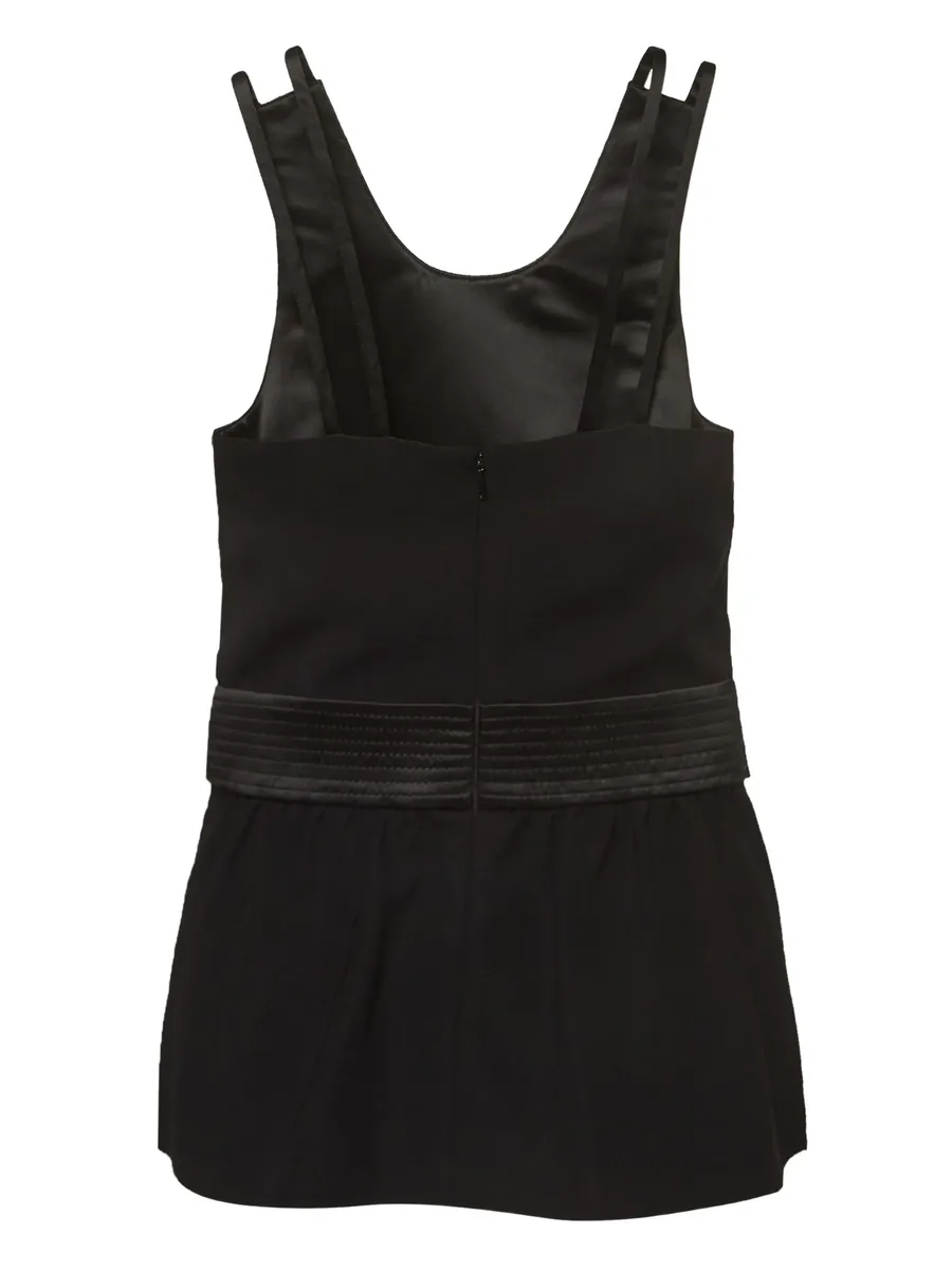 peplum-waist top 4