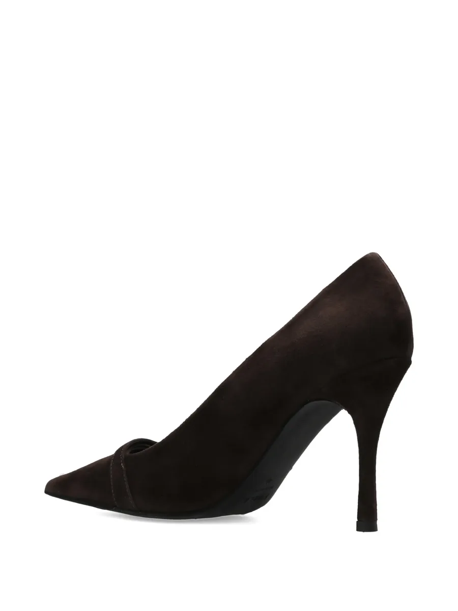 Sfera pointed-toe brown pumps 8