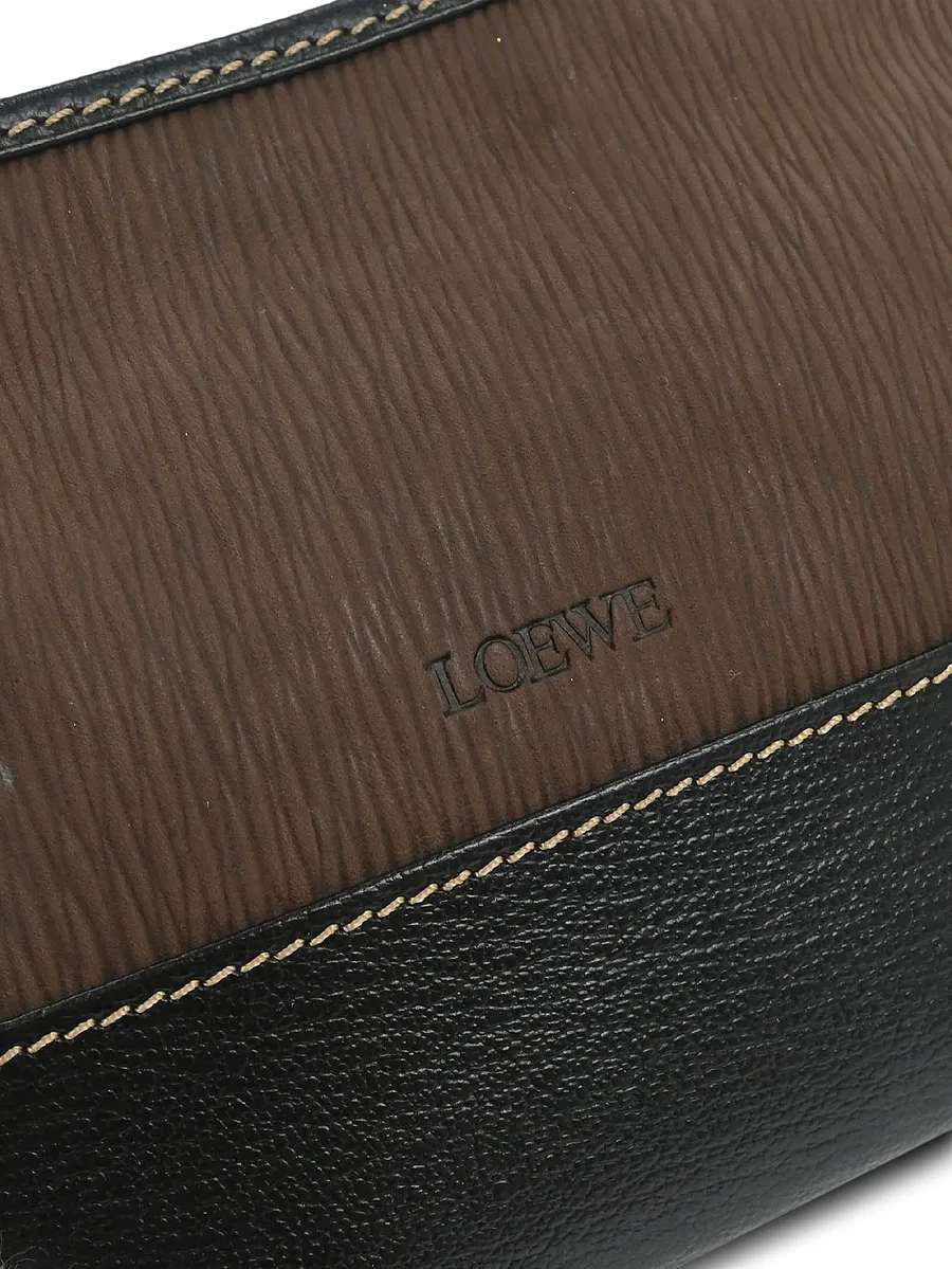 1990-2000s Velasquez two-tone leather pouch bag 6