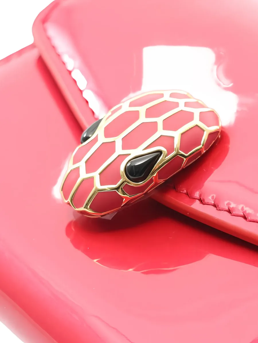 2010s Bi-fold snake leather wallet 12