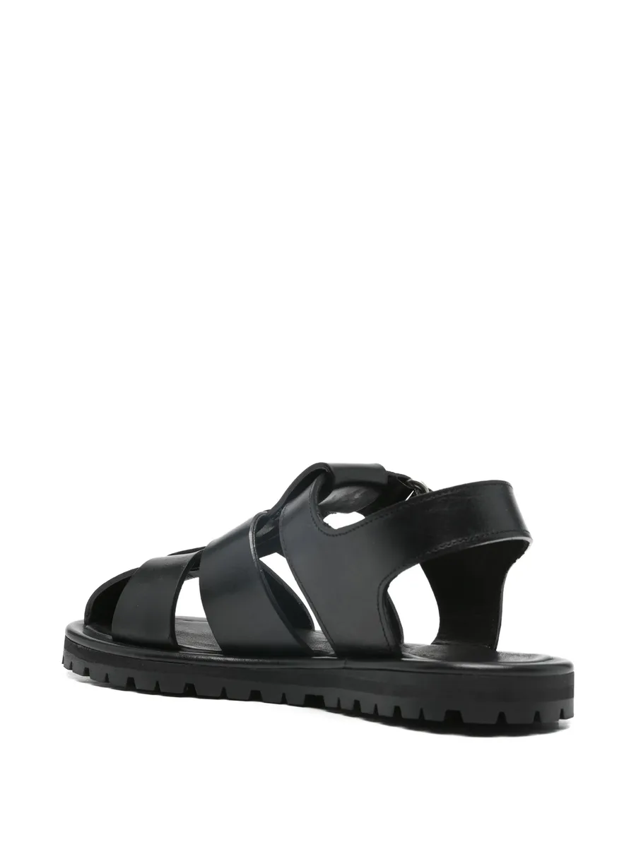 Sandom leather sandals 5