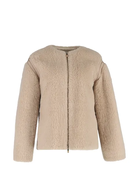 куртка с отделкой в полоску