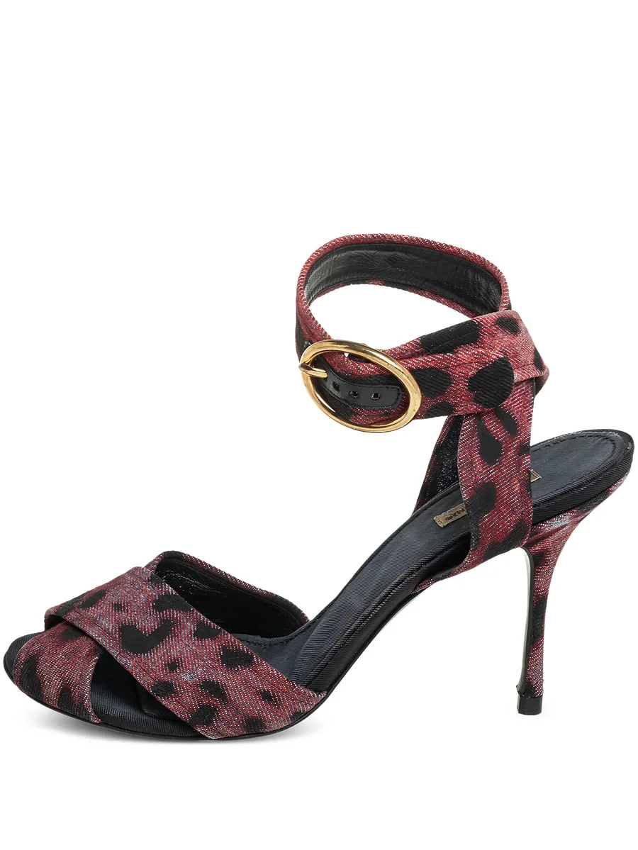 100mm leather sandals 2
