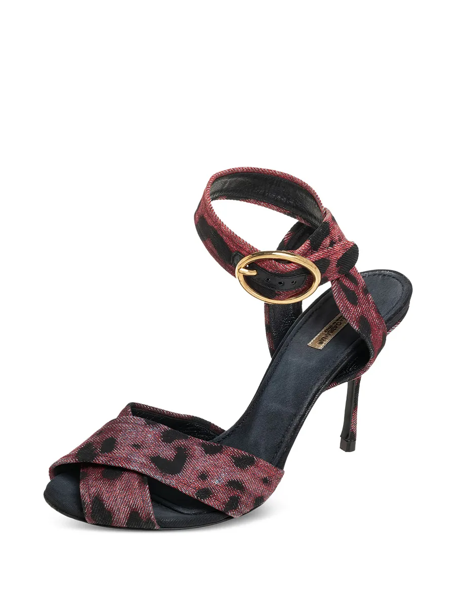 100mm leather sandals 4