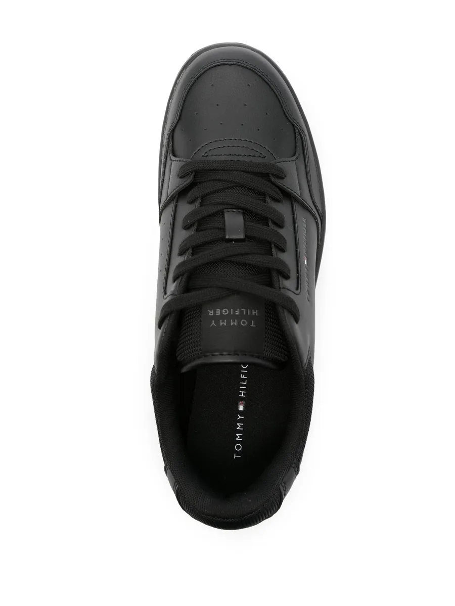 logo-patch low-top sneakers 8