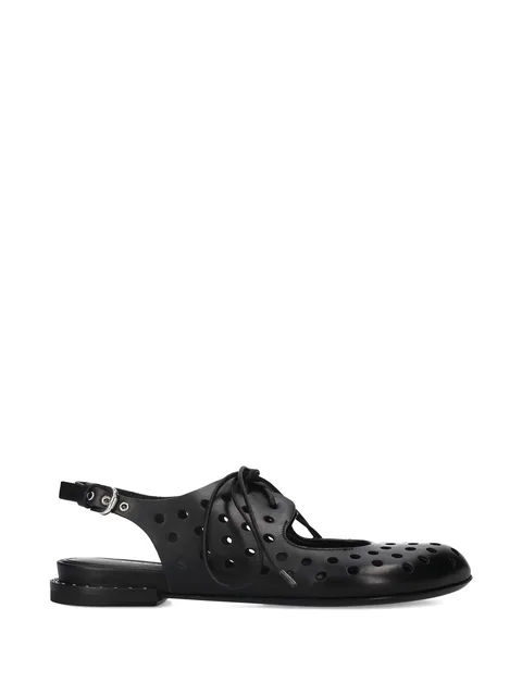 cut-out slingback pumps