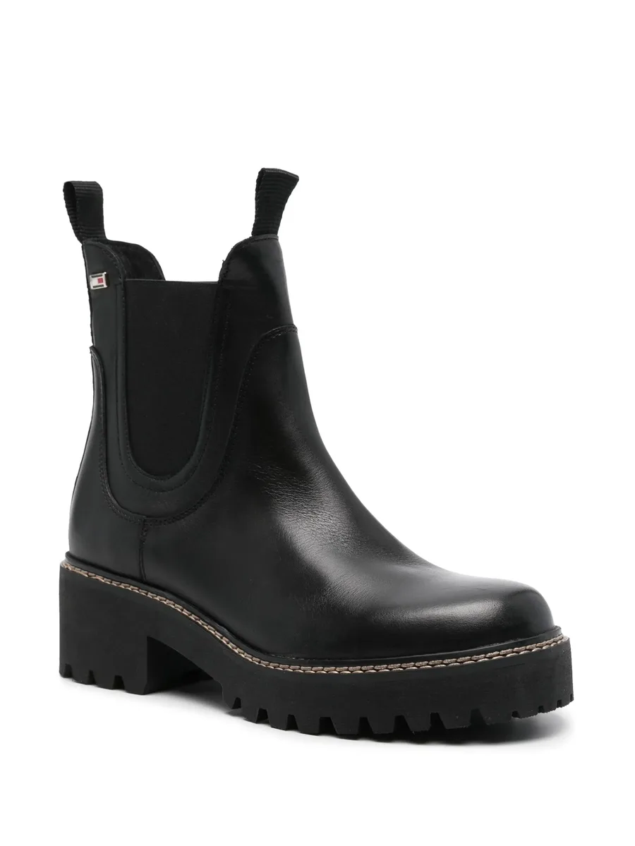 leather Chelsea boots 4