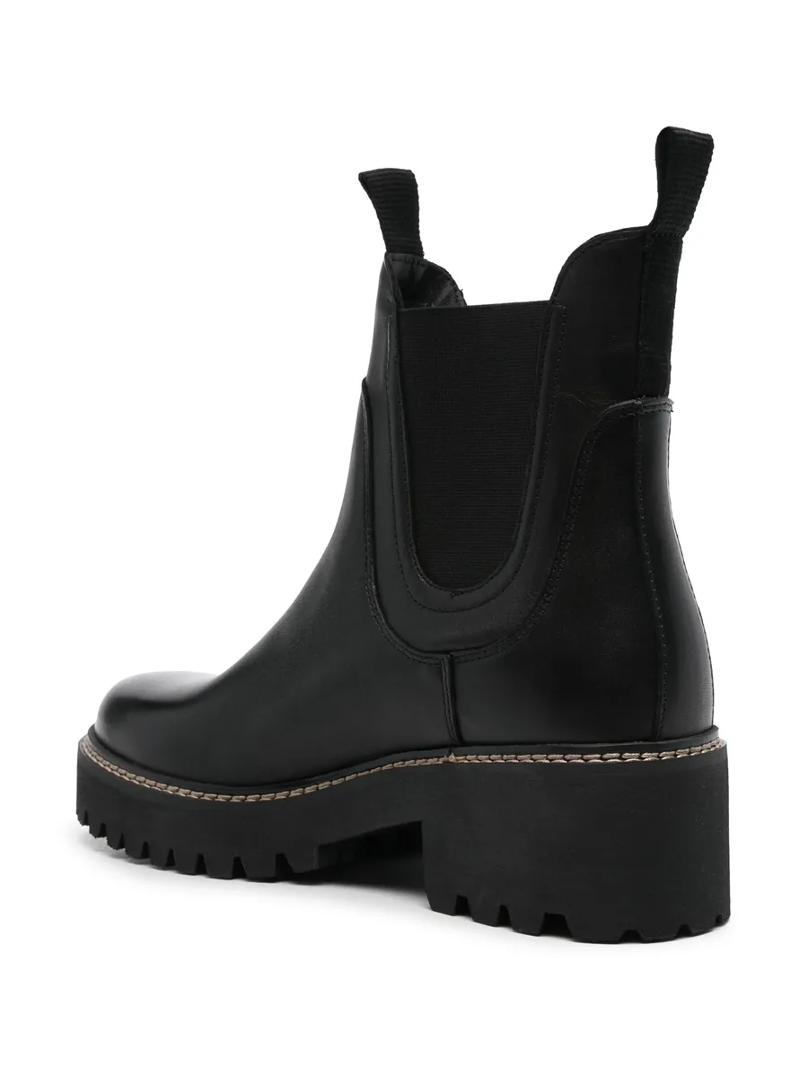 leather Chelsea boots 6