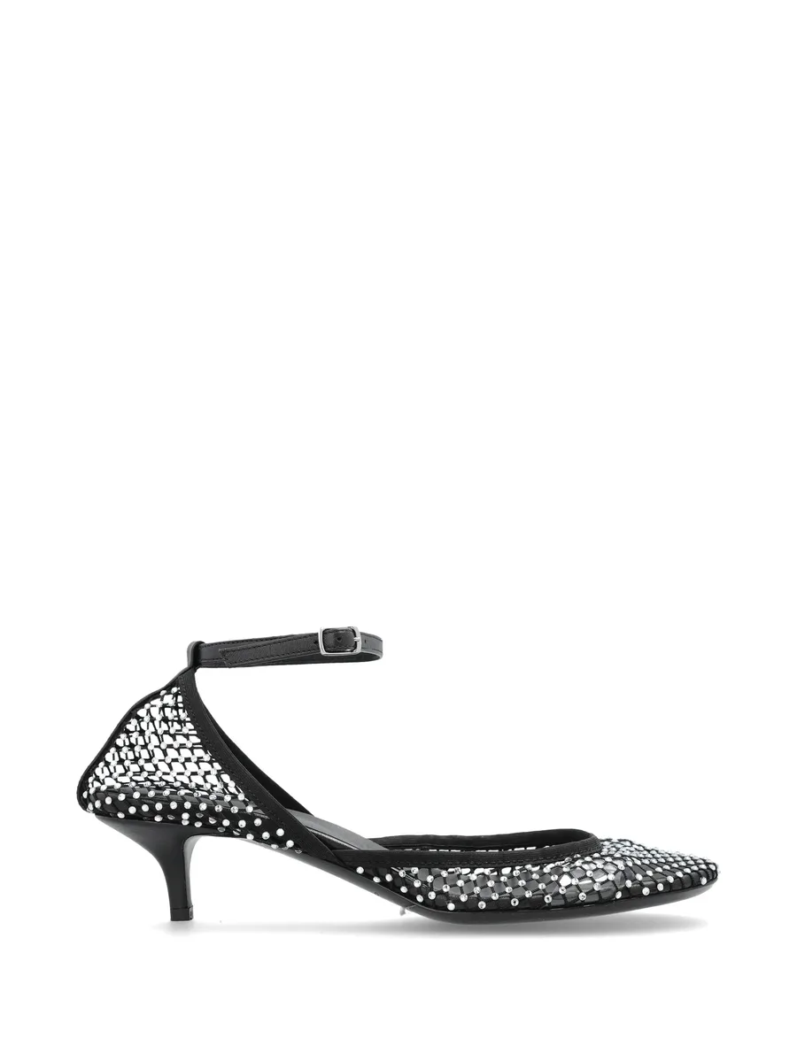 Minette crystal-embellished pumps 1