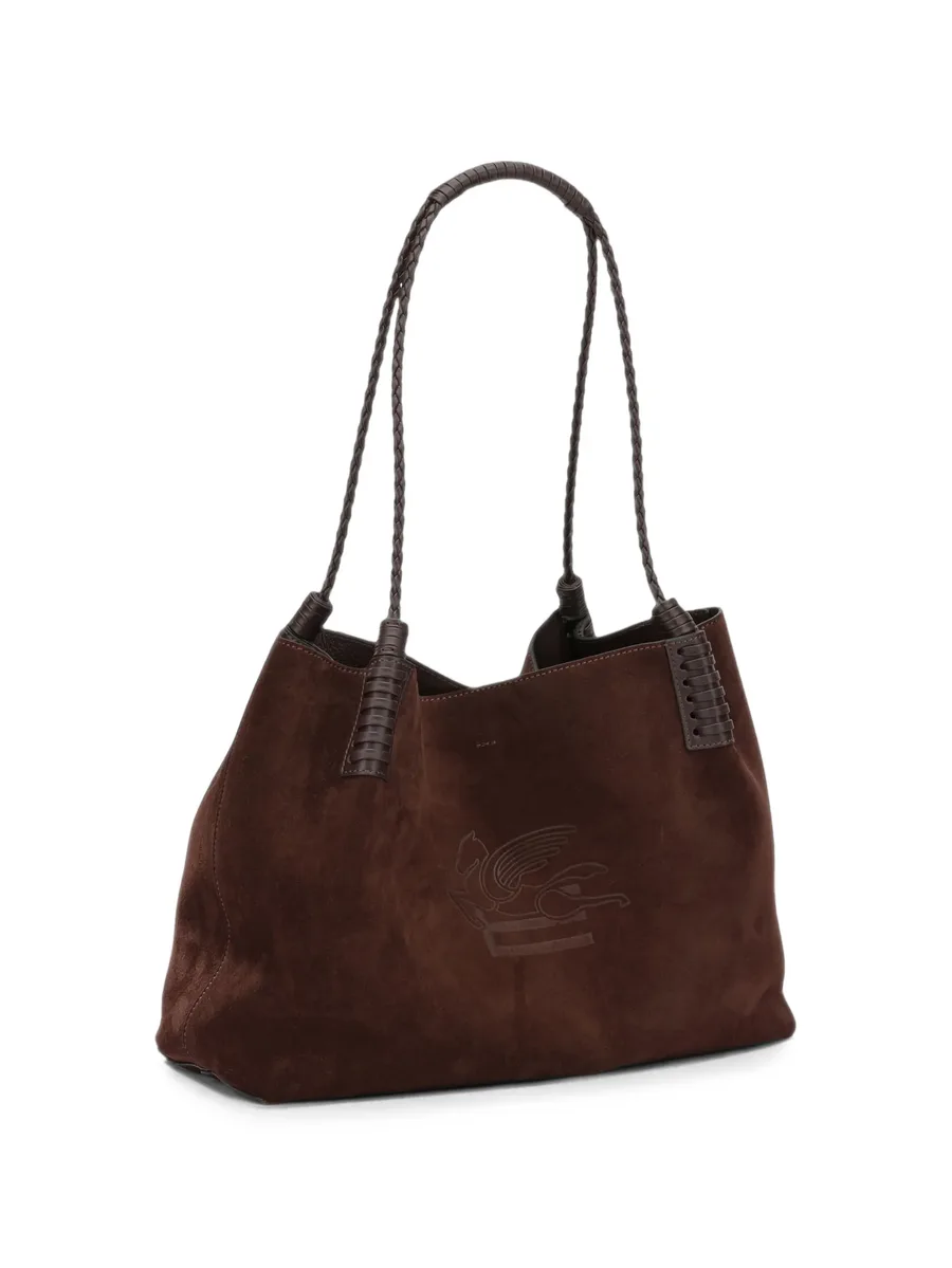 small Libra suede shoulder bag 2