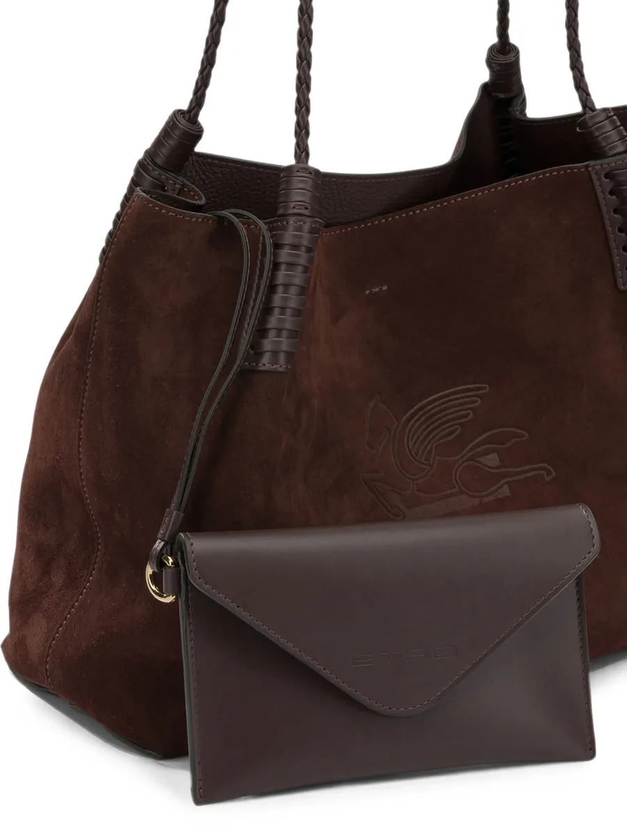 small Libra suede shoulder bag 3