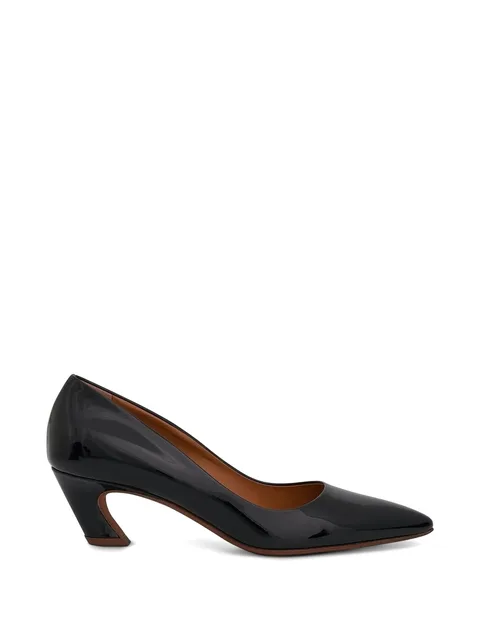 Oli glossed-leather pumps