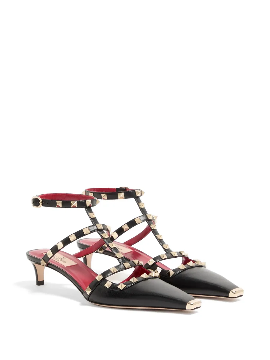 туфли Rockstud на каблуке 4