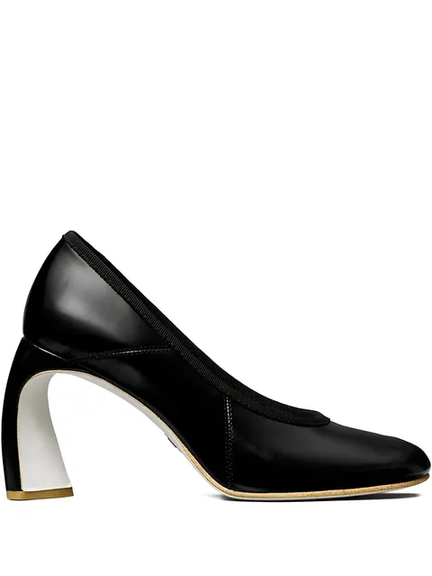 peep-toe pumps