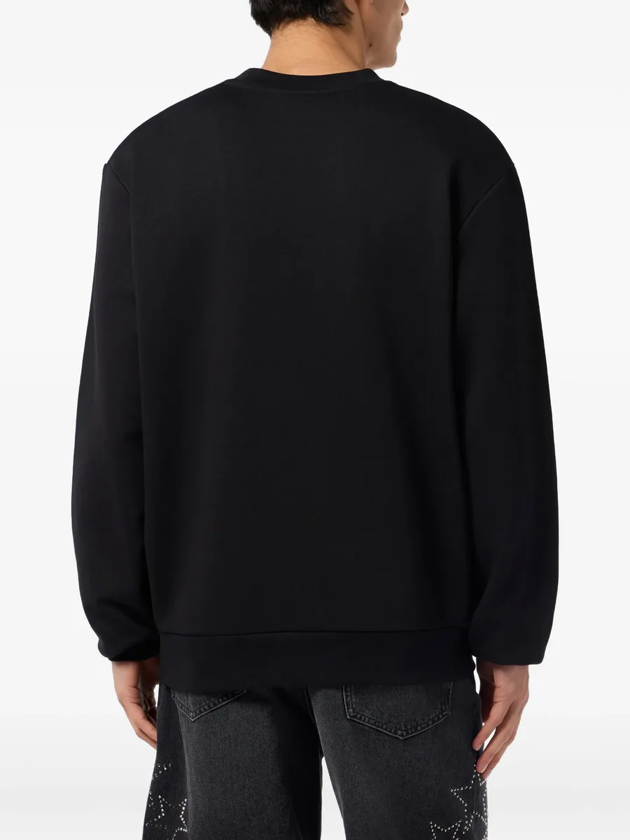 printed fleece round-neck sweatshirt Greatness 2