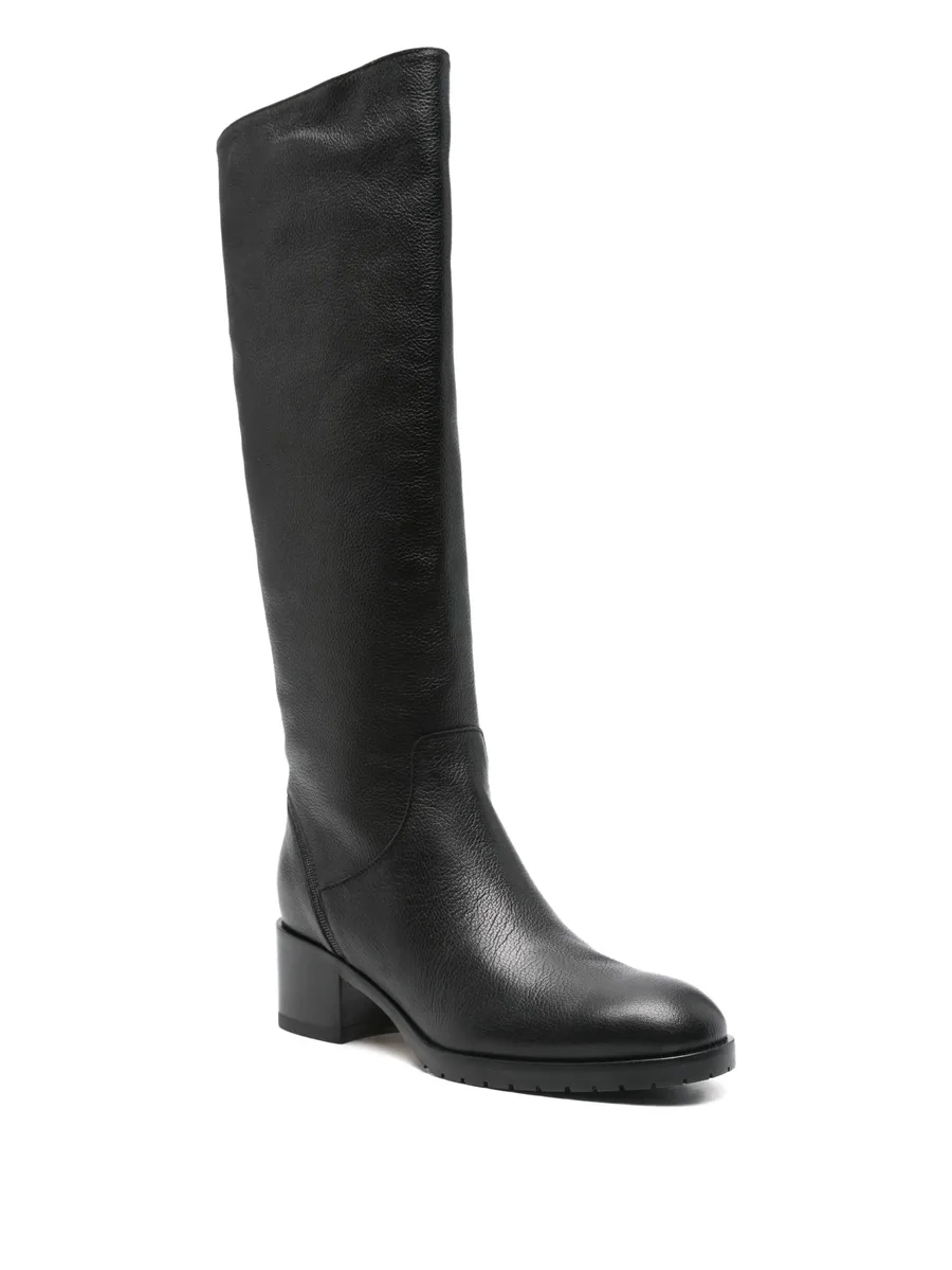 45mm calf leather boots 4