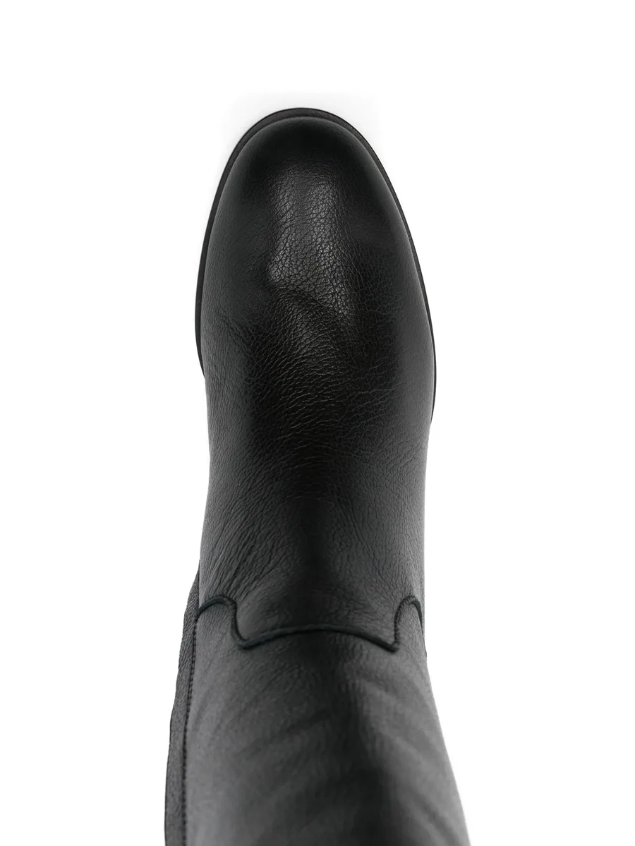 45mm calf leather boots 7