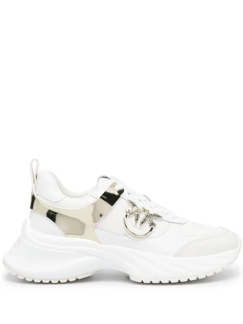 Ariel Love Birds-embellished sneakers