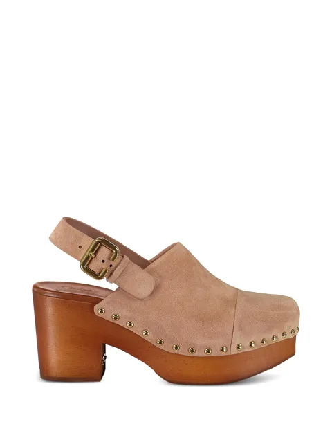 Jeannette buckle-fastening pumps