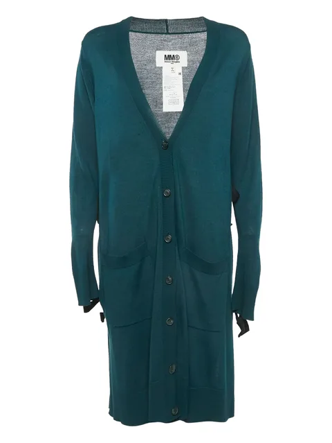 side-slit cardigan