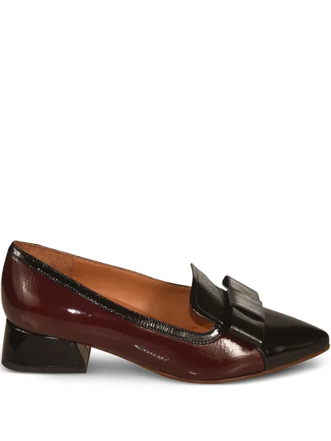 bow-detail heeled pumps