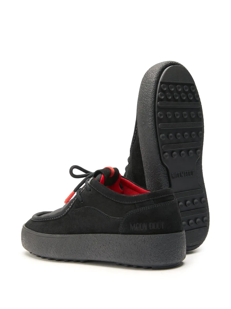 Mtrack Wallaby panelled suede sneakers 7