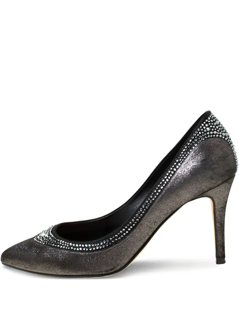 85mm leather pumps