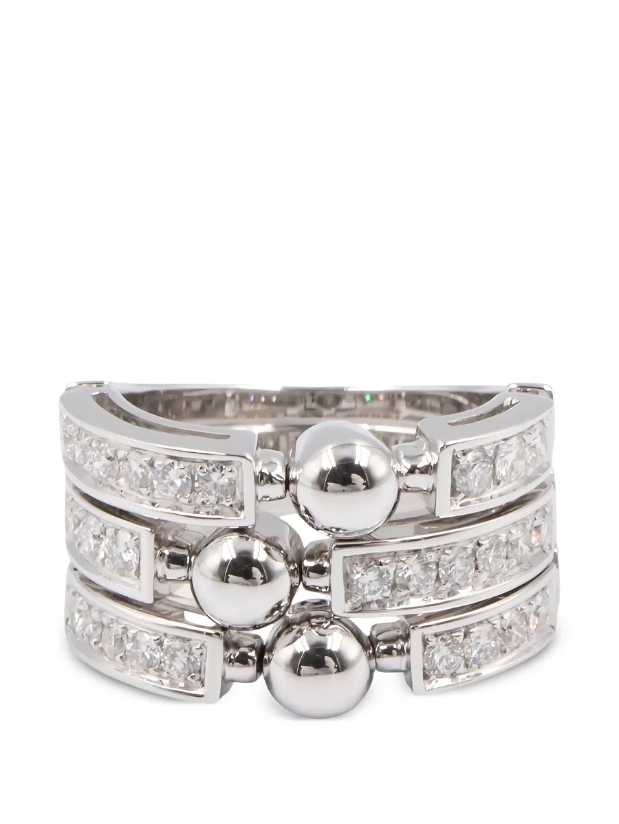 2010s Allegra Triple Band diamond ring 2