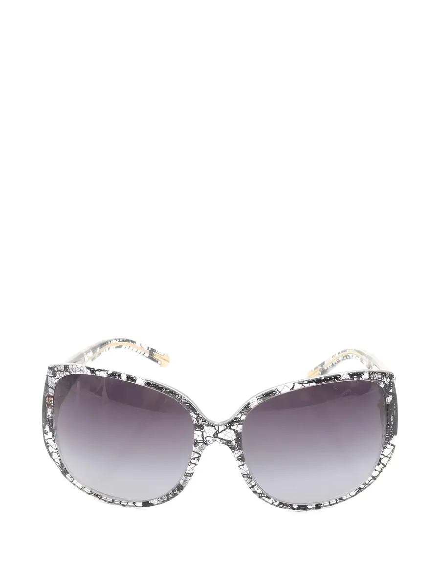 2000s lace-print sunglasses 2
