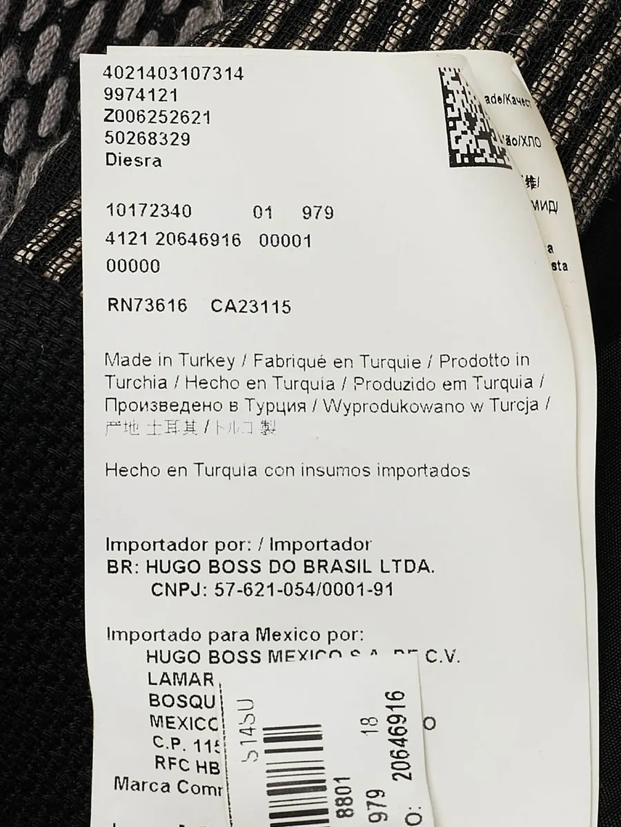 фактурное платье миди в полоску 5