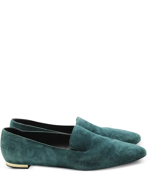 suede loafers