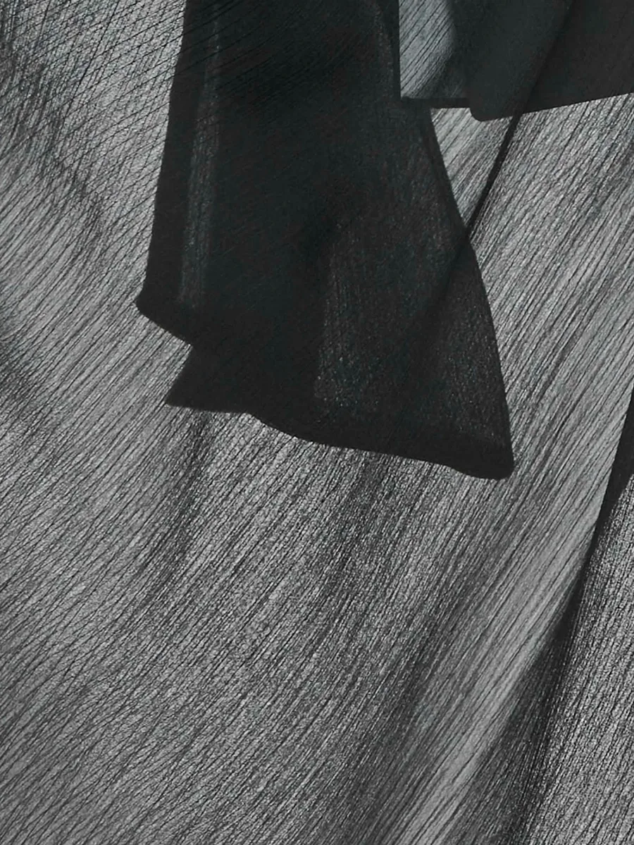 sleeveless bow-detail blouse 6