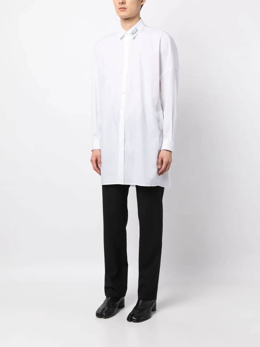 logo-print long-sleeve shirt 5