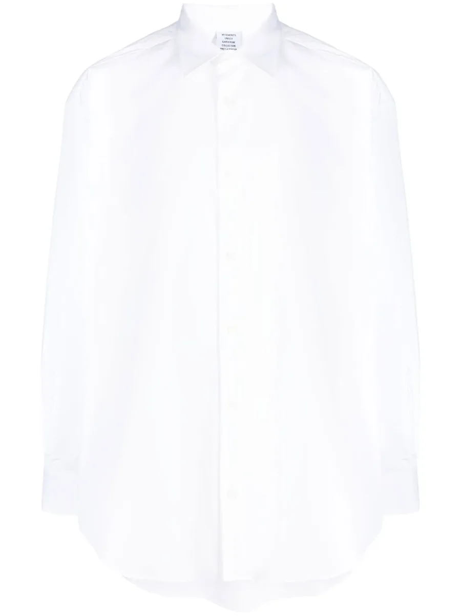 logo-print long-sleeves shirt 1