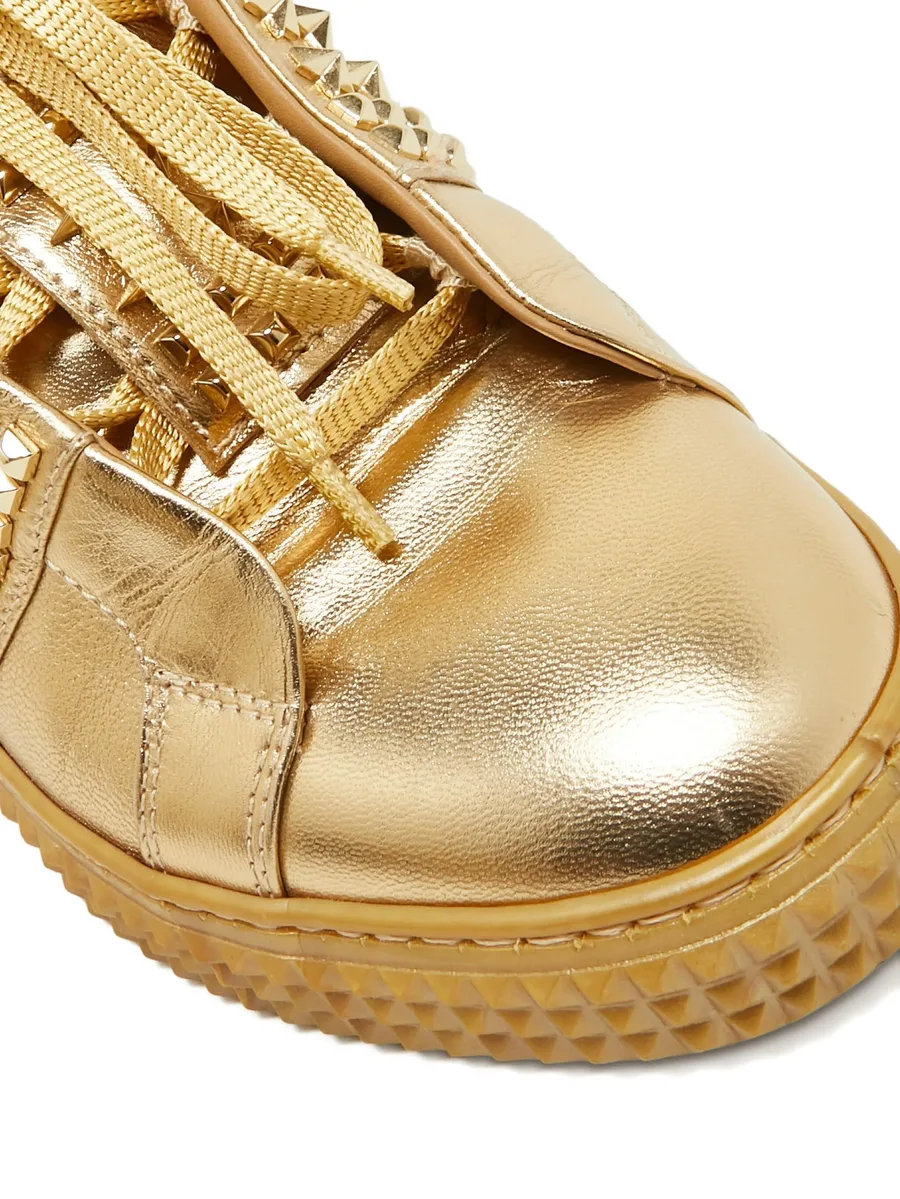 studded leather sneakers 8