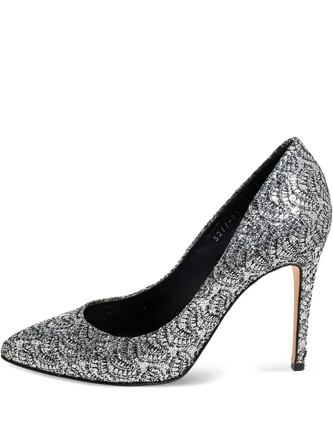 110mm leather pumps