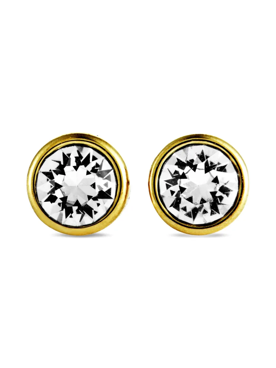 14K yellow gold Harley earrings set 4
