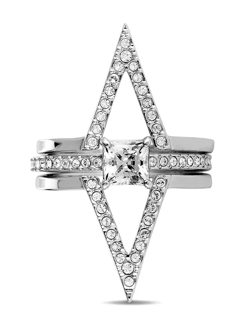 platinum Funk ring set