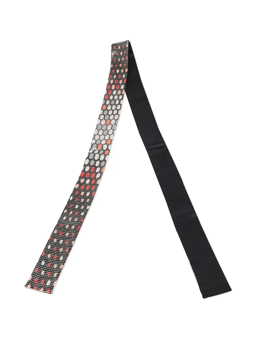 geometric-print silk scarf 4
