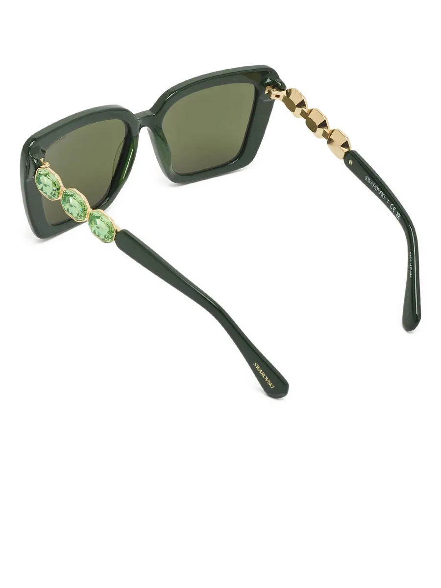 crystal-embellished square sunglasses 4
